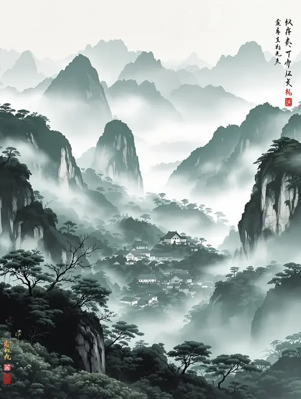 水墨家园 封面